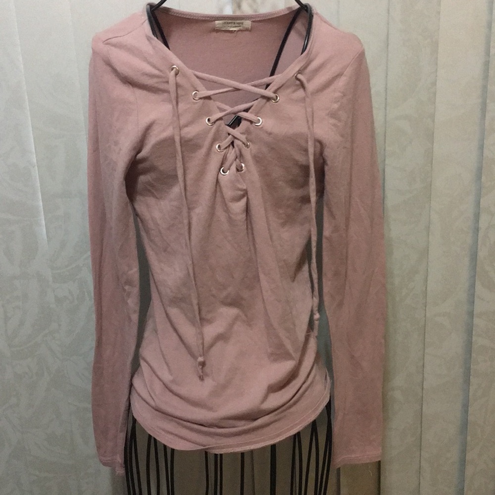 Criss cross long sleeve